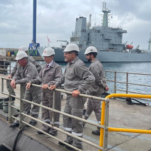 The Governor Of Gibraltar Visits Gibdock