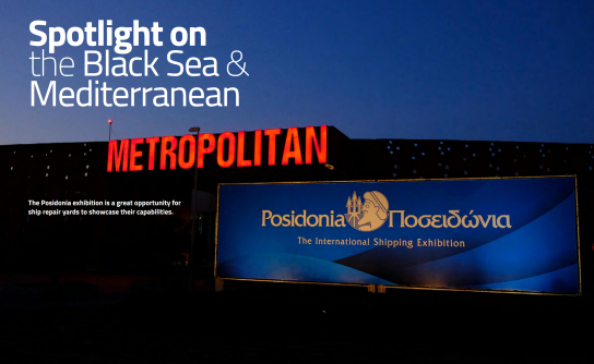 Spot Light on the Black Sea & Mediterranean: Cruiseship to flotel conversion at Gibdock